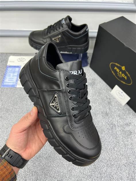 prada siyah spor ayakkabı|Prada erkek shoes.